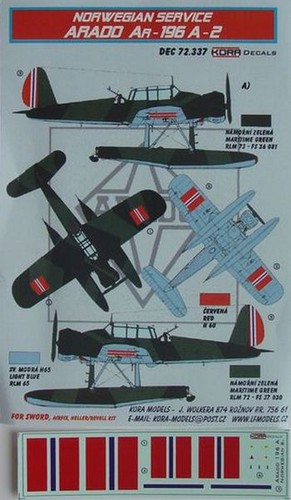 Kora kord72337 arado - kora, 1:72