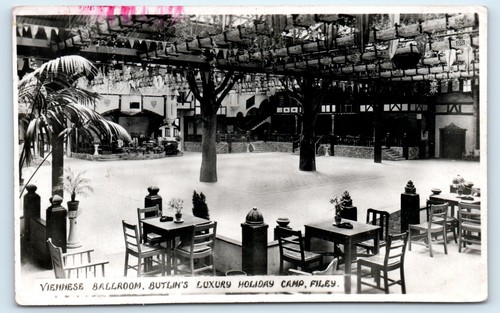 Postcard butlin filey - -,