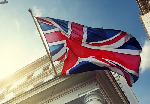 Small united kingdom flag - united,