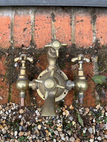 Solid brass bath - bath, shower