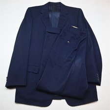 Vtg 1950s Mens 39L 30x32 Blue
