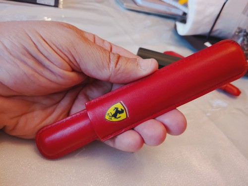 Cross ferrari red leather - ferrari,