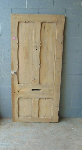 Pine victorian door panel - door, 4