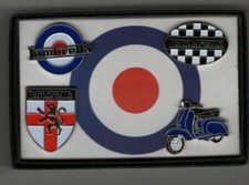 Lambretta pin badge set