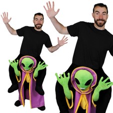ALIEN PICK ME UP™ COSTUME ADULTS HALLOWEEN UNISEX MEN WOMEN NOVELTY FANCY DRESS