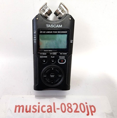 Tascam linear pcm - dr-40,