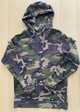 Vans Mens Small Camo Camoflage Green Black Hoodie SEE DESCRIPTION 
