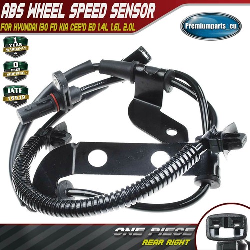 New abs wheel speed sensor - new,