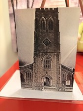 Stalybridge Tameside Greeting CardHoly Trinity church At Armentiere Square 6x4”