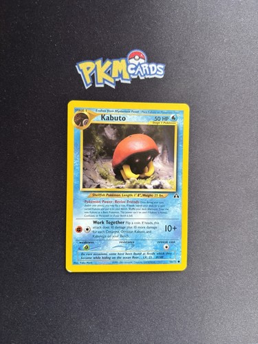 Pokémon tcg kabuto - pokémon, neo