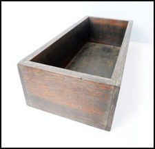 Vintage Wooden Drawer Tray Box
