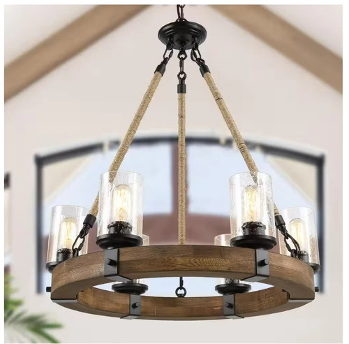 Lnc farmhouse chandelier - lnc,