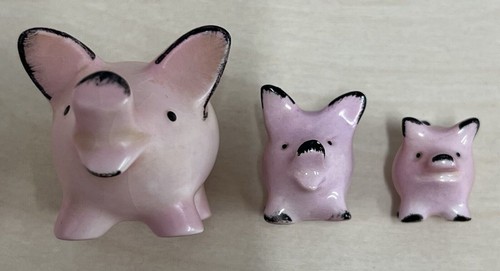 Geobel porcelain pink pig - porcelain,