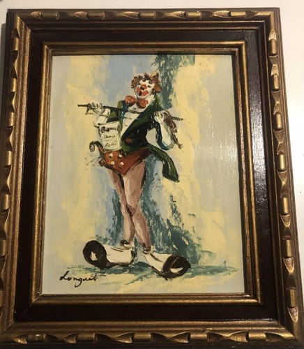 Longnet clown painting - longnet,