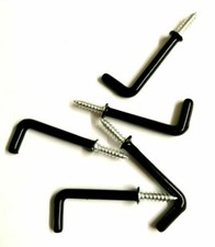 CUP HOOKS  BLACK SHOULDERED