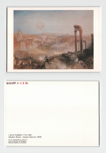 Postcard w turner - -,