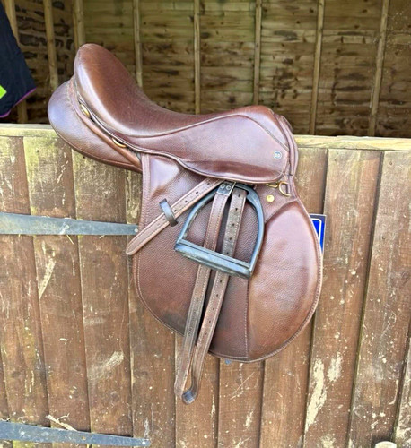 Harrison brown jumping saddle - brown,