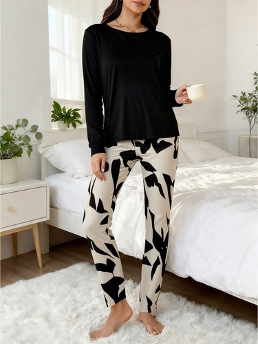 Ladies loungewear pajamas - loungewear, set