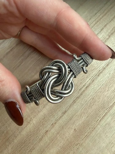 Vintage celtic knot cuff - knot,