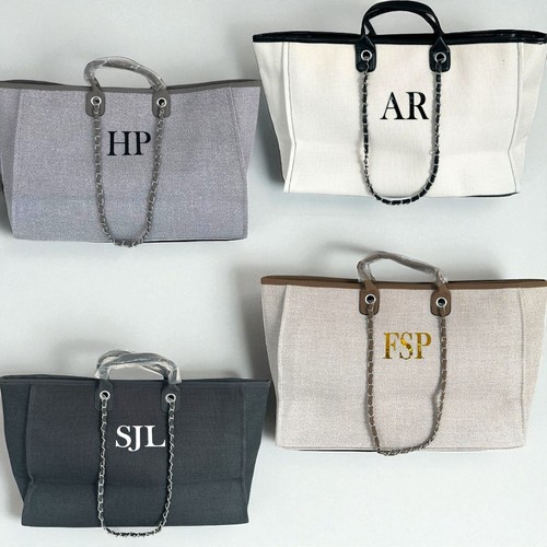 Personalised canvas tote bag - tote,