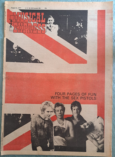 Sex pistols union jack cover - sex,