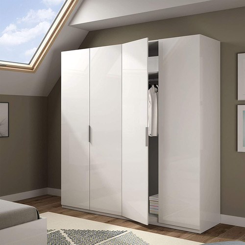Max satin white door - max,