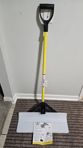 The snowplow snow pusher - the,