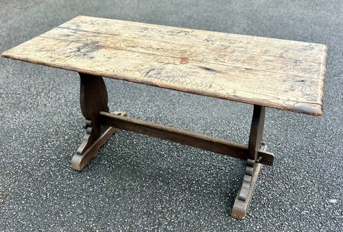 Unique antique oak refectory - oak, /