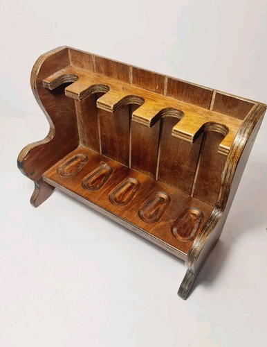Vintage brown wooden - brown,