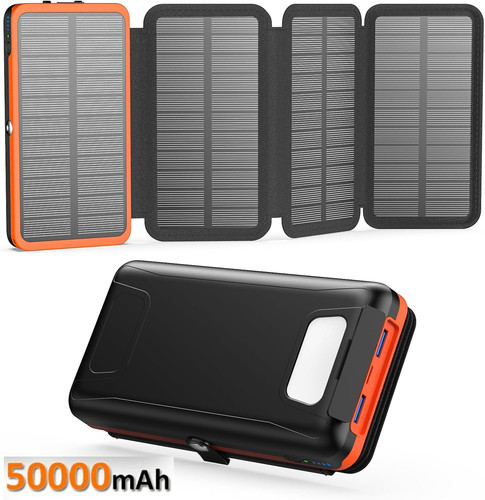 Panel solar power bank pack - 4,