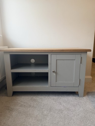 Grey wood stand - stand, with