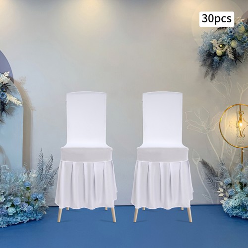 Pack white stretch chair - white,