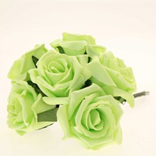 WEDDING EVENT DÉCOR FLORAL DÉCOR FOAM ROSE FLOWER BUNCH SMALL VARIOUS COLOURS