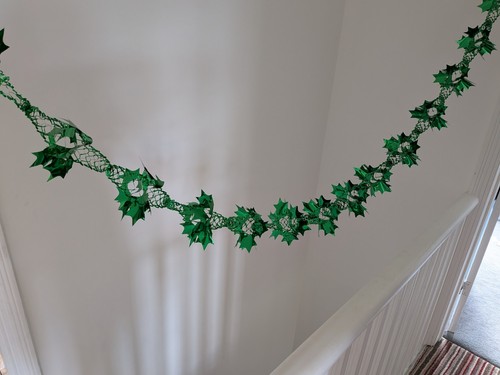 Vintage christmas foil - x,