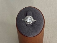 CIRO Art Deco Silver Flower