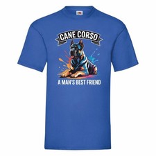 Cane Corso A Man's Best Friend T-Shirt Small-2XL