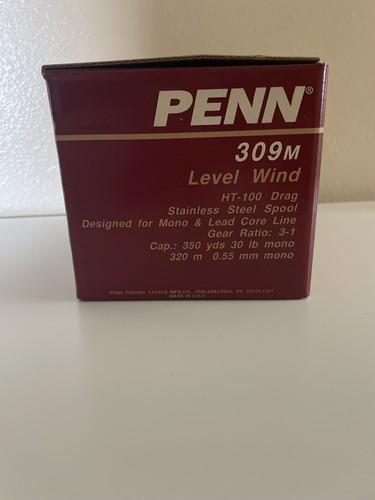 Penn 309m level - wind, fishing