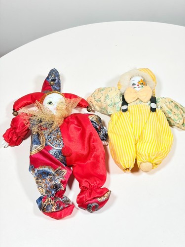 Vintage harlequin dolls - vintage,