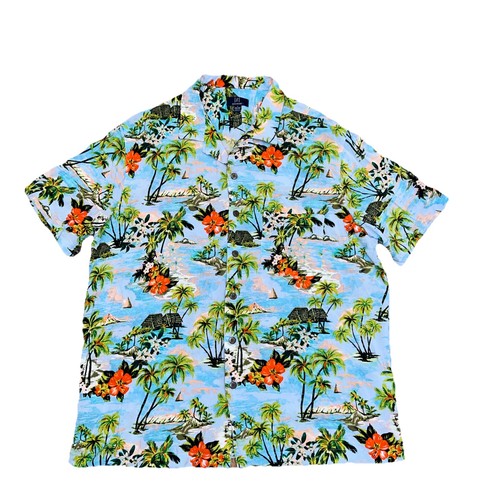 Hawaiian shirt men large - shirt,