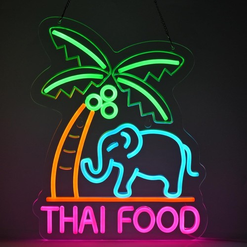 Thai food neon led - neon, sign