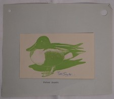 Peter Scott colour print of