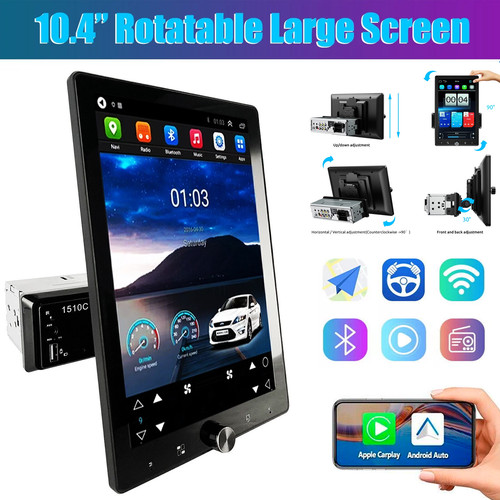 Single din wireless - 10.4",