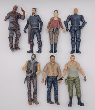 Job Lot 7x McFarlane Toys THE WALKING DEAD Action Figures Toys Bundle