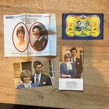 Vintage Charles & Diana 1981 Wedding Memorabilia (109/173)