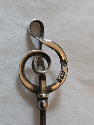 Sterling silver treble clef - sterling,