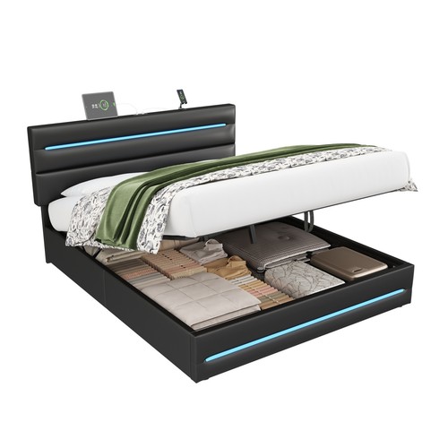 4ft6 double ottoman - 4ft6,