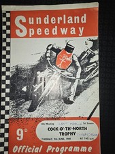 Sunderland Speedway Programme