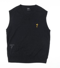 Ashworth Men's Black Vest M