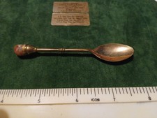Brass Spoon With A Decorative