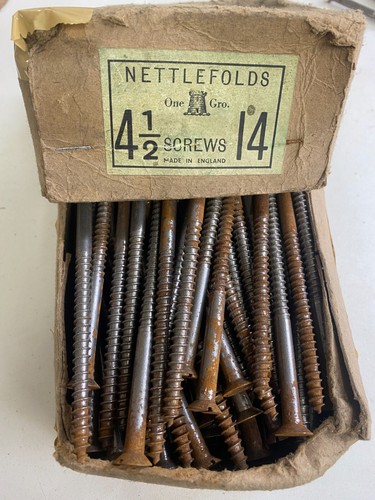 Box steel countersunk screws - steel, 4